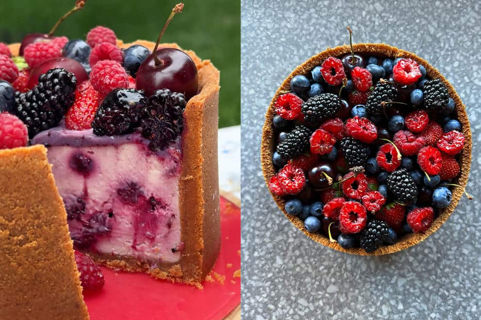 Cheesecake “VERY BERRY” with berries