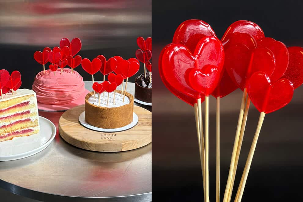 Набір ‘льодяники-сердечки’ на Валентина (8 шт)